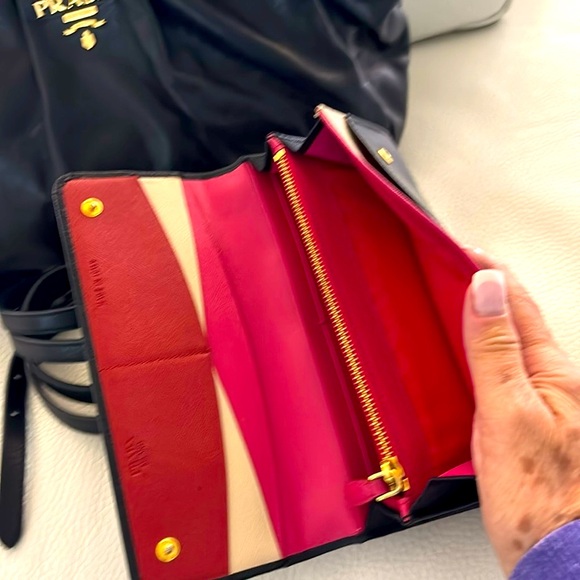 Vintage Prada & wallet shoulder bag - Picture 4 of 7